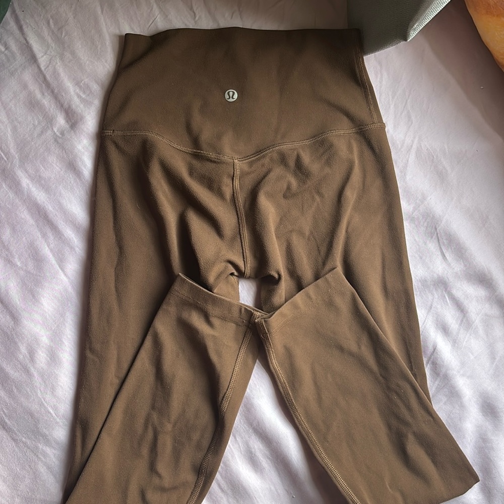Lululemon Align High-Rise Brown Leggings Size 2 25 inch inseam